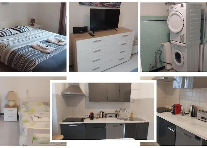 דירה **** Sea 1 A 8 Personnes 80m2 A 120m De La **** *